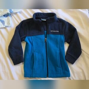 Columbia Benton Springs Fleece Jacket 18-24M Blue Colorblock